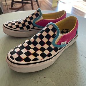 Vans Checkerboard Slip-Ons
